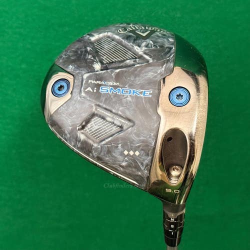 Callaway Paradym Ai Smoke Triple Diamond 9 Driver Denali Blue 50g 5.5 Regular