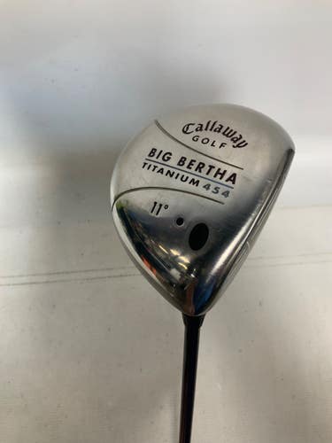 Used Callaway BIG BERTHA TITANIUM 454 Womens Driver RH 11.0 Degree 11823-S000040829