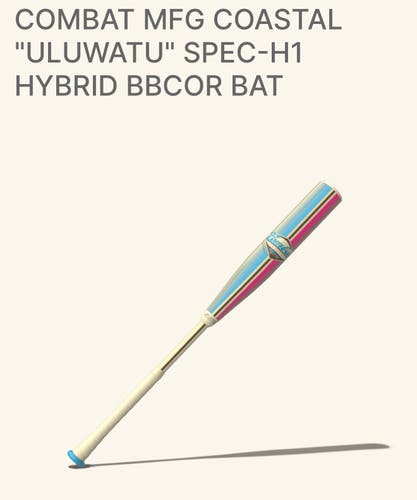 2026 Combat Spec H1 Hybrid BBCOR Certified Bat (-3) 30 oz 33" (New)