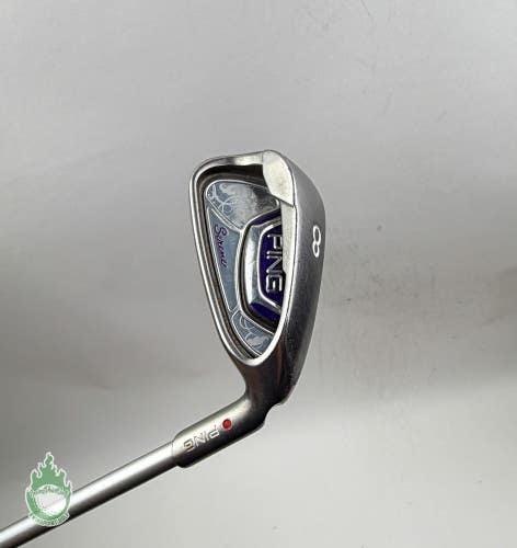 Used Right Handed Ping Red Dot Serene 8 Iron Ladies Flex Graphite Golf Club