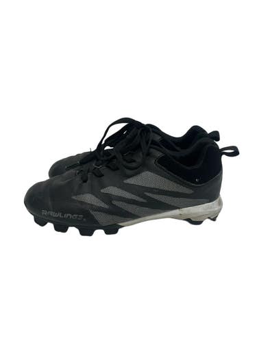 Used Rawlings Jr 1 BB/SB Cleats Black 11692-S000154681