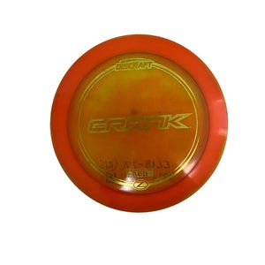 Used Discraft Z Crank 178g Disc Golf Driver Orange   11692-S000154672