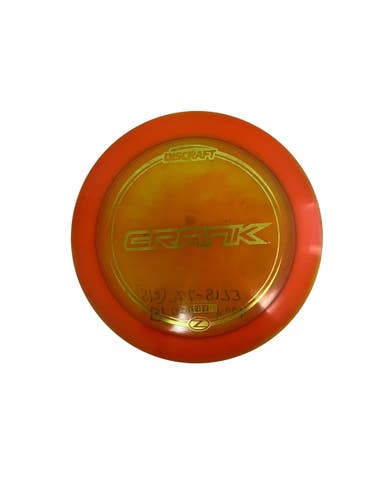 Used Discraft Z Crank 178g Disc Golf Driver Orange   11692-S000154672