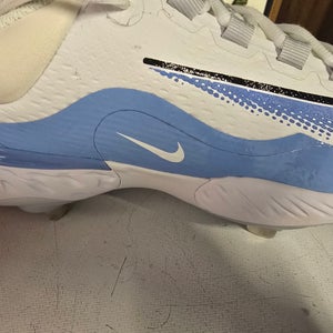 Blue Men's Size M 11.5 (W 12.5) Adult Nike Low Top Metal (New)