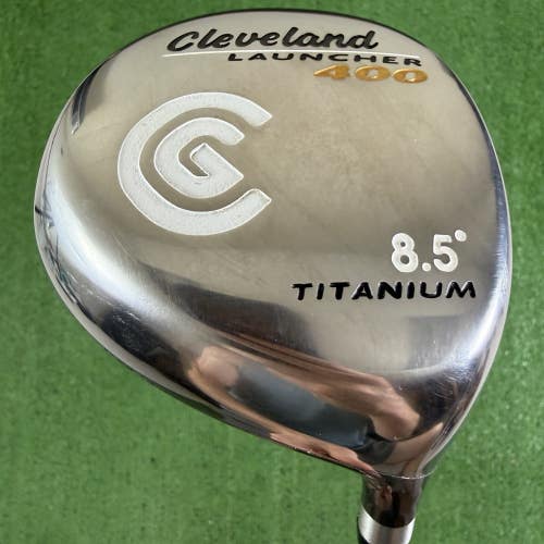 Cleveland Launcher 400 8.5 Driver Aerotech Steelfiber ss85 Stiff Flex 45