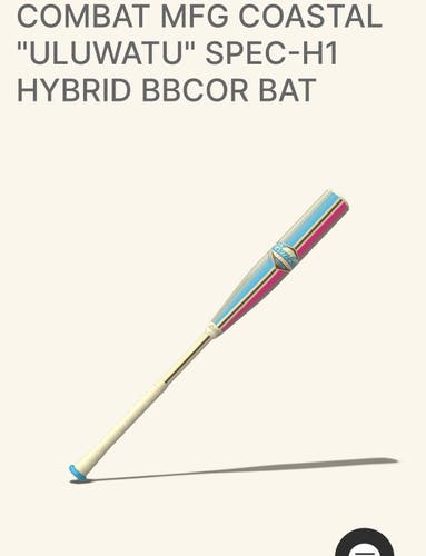 2 PIECE/ BRAND NEW 2026 Combat MFG Spec A1 Alloy BBCOR Certified Bat (-3) 30 oz 33" (New)