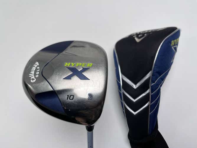 Callaway Hyper X Driver 10* Fujikura Fit On X Regular Graphite Mens RH HC