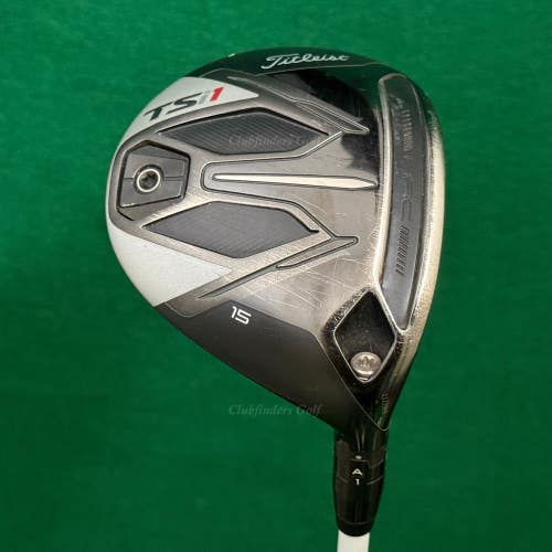 Titleist TSi1 15 Fairway Wood Aldila Ascent 40 Graphite Regular w/ HC