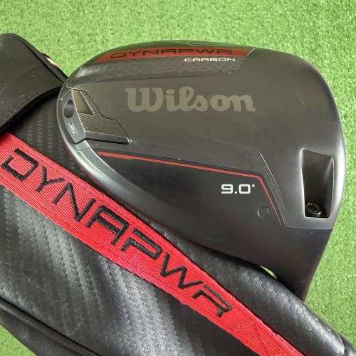 Wilson Staff Dynapwr Carbon 9 Driver Diamana T+ 60 S Stiff Flex 45.5