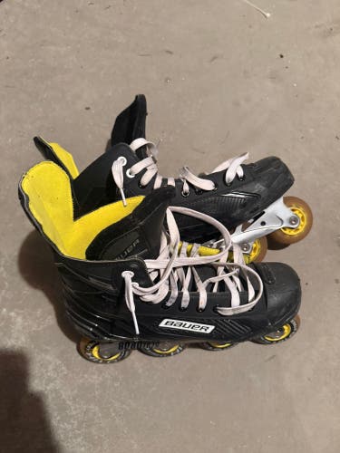 Bauer RS Inline Skates Regular Width Size 8.5 (Used)