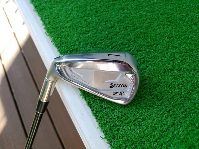 SRIXON ZX4 Forged 7-Iron Demo Club w/ MMT 85g Regular Flex Shaft