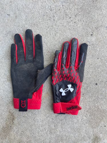 Medium Under Armour clean up Batting Gloves (New)