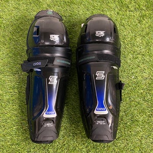 Junior Sher-Wood Code Encrypt 1 Shin Pads 13" (New)