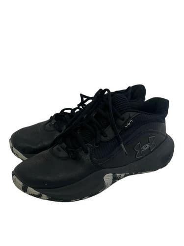 Used Under Armour LOCKDOWN Basketball Shoes M Black Senior 8 11692-S000154587