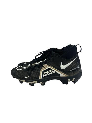 Used Nike ALPHA MENACE SHARK Adult FB Cleats Black Senior 7 11692-S000154612