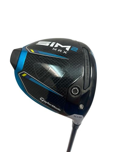 Used Taylormade SIM 2 MAX Mens Driver RH 10.5 Degree 11692-S000154618