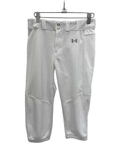Used Under Armour WHITE KNICKERS BB/SB Pant Boys White LG 11692-S000154616