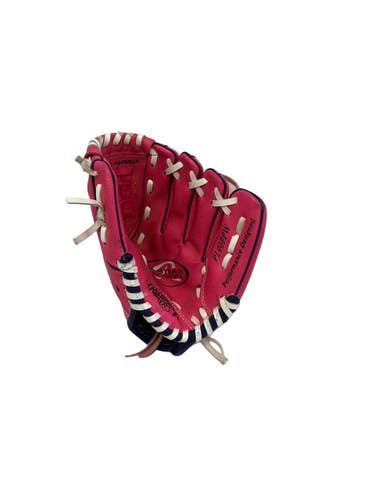 Used Rawlings PL90PPW BB/SB Glove T-ball Pink 9" 11692-S000154628