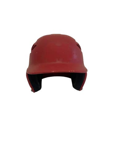 Used Rawlings R16S-REVB Batting Helmet No Mask Red One Size 11692-S000154640