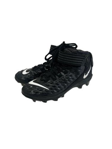 Used Nike FORCE SAVAGE PRO 2 Adult FB Cleats Black Senior 7 11692-S000154654