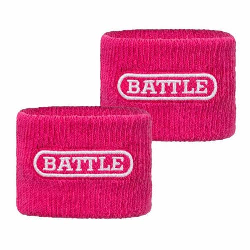 New Football Wristbands Pink with Black logo 11730-BAT20AC300005