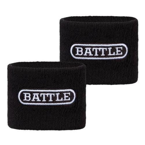New Football Wristbands Black with White logo 11730-BAT20AC300003