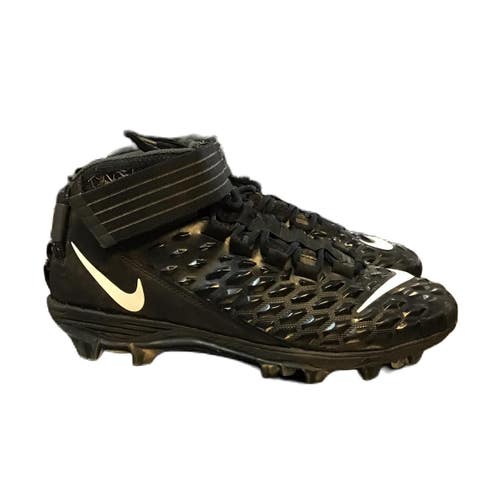 Used Nike AH4000-002 Adult FB Cleats Black Senior 9.5 11730-S000072922