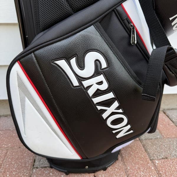 Srixon ZXi Tour Staff Caddy Stand Golf Bag 5 Way Dividers White
