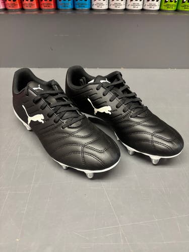 Black Men's Size M 9.5 (W 10.5) Adult Puma Metal Cleats (New)