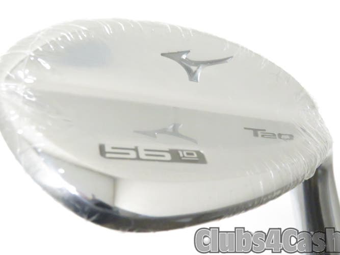 Mizuno T20 Wedge White Satin Chrome Dynamic Gold Tour Issue 56.10 SAND 56 NEW