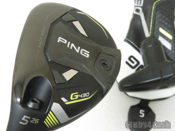 PING G430 Hybrid 26  5H Alta CB 70 Black SR-Flex +Cover SENIOR  LEFT LH .. MINT