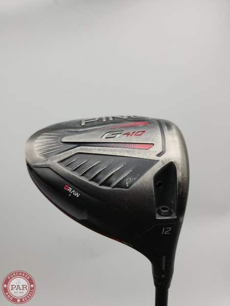 2019 PING G410 PLUS DRIVER 12* STIFF ALTA CB RED 55S GOOD