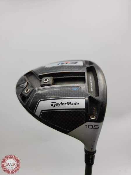 2018 TAYLORMADE M3 460 DRIVER 10.5* REG MATRIX WHITE TIE 50R GOOD