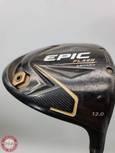 2019 CALLAWAY EPIC FLASH STAR DRIVER 12* SENIOR UST ATTAS SPEED SERIES GOOD