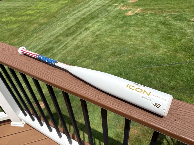 2024 Rawlings Icon Composite USSSA Certified Bat (-10) 20 oz 30" (Used)