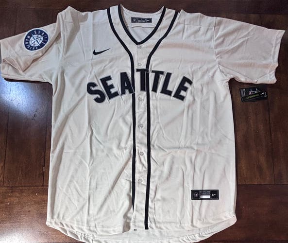 Seattle Mariners Nike Alternate Jersey Adult XL NWT