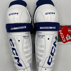 NEW CCM Tacks Vector Plus Shin Guards 11"