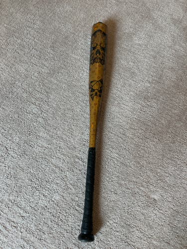 DeMarini Voodoo One Alloy BBCOR Certified Bat (-3) 27 oz 30" (Used)