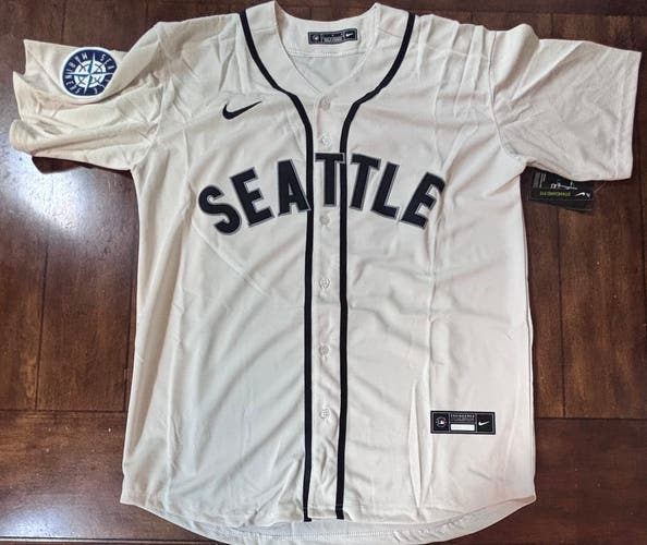 Julio Rodríguez Seattle Mariners Jersey Adult Large NWT