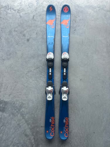 Blizzard Cochise Twin Tip 129 cm Skis With IQ 7 Bindings (Used)