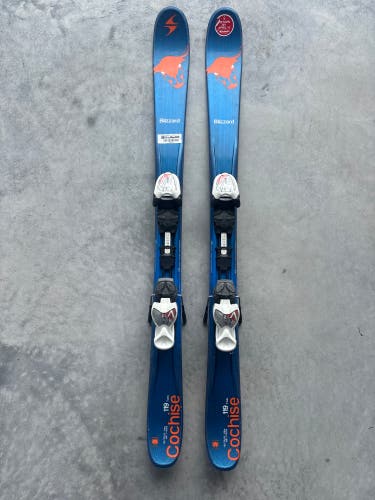 Blizzard Cochise Twin Tip 119 cm Skis With IQ 7 Bindings (Used))