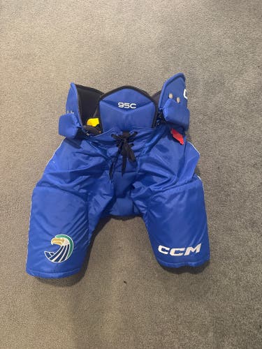 Salve Regina Blue CCM Tacks 95C Hockey Pants Pro Stock (New) | Senior XL
