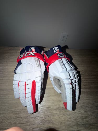STX Surgeon RZR Lacrosse Gloves (Used)