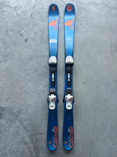 Blizzard Cochise Twin Tip 129 cm Skis With IQ 4.5 Bindings (Used)