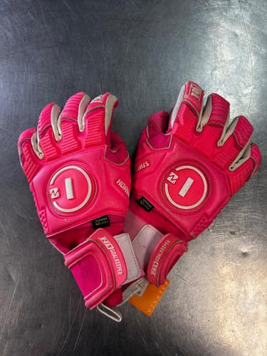 Used N1 HORUS 2 Soccer Goalie Gloves Pink 9 11868-S000070871