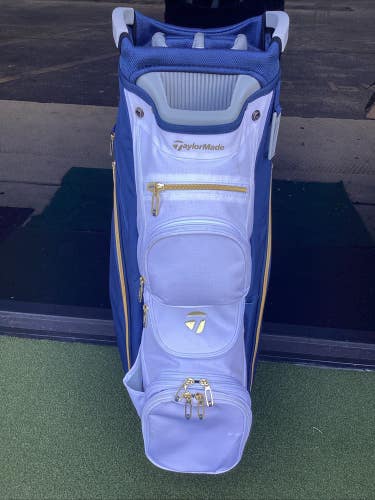 TaylorMade Golf Lightweight Cart Bag With 14-Way Dividers NEW*