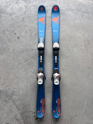Blizzard Cochise Twin Tip 129 cm Skis With IQ 4.5 Bindings (Used)