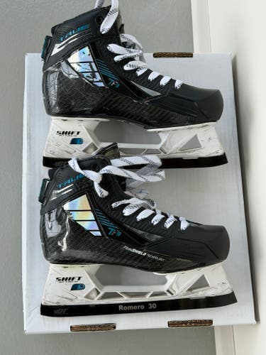 2024 True TF9 Hockey Goalie Skates Regular Width Size 4.5 (Used)