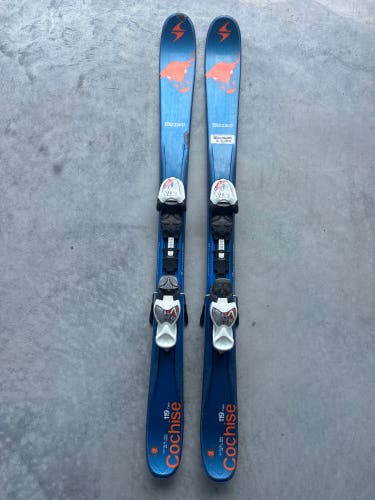 Blizzard Cochise Twin Tip 119 cm Skis With IQ 7 Bindings (Used)