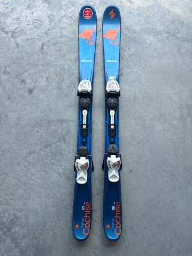 Blizzard Cochise Twin Tip 119 cm Skis With IQ 4.5 Bindings (Used)